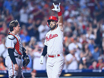 Bryce Harper's Home Run Prompts Fan to Challenge Entire Philadelphia  Phillies Dugout to Fight - Sports Illustrated Inside The Phillies